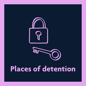 Places of detention